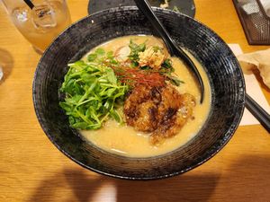Miso Ramen at Veggy Way in Sapporo