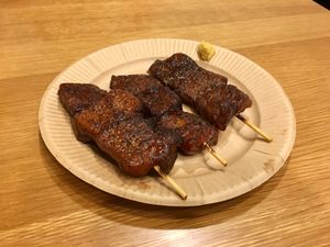 Tofu kushi yakiniku at Veggy Way in Sapporo