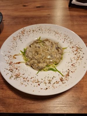 Zucchini Pasta  #Veganuary at Vegan House in Antalya