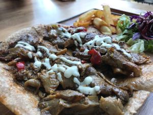 Mushroom at Vegan House in Antalya