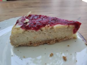 Cheesecake! at Vegan House in Antalya