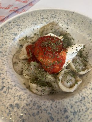 Turkish Dumplings   at Vegan House in Antalya