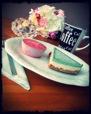 #cheesecake at Vegan House in Antalya