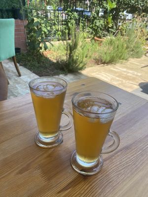 Kombucha at Vegan House in Antalya