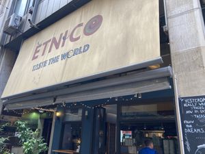 Front at Etnico in Athens