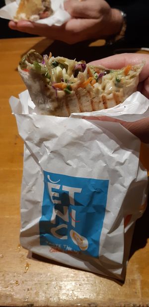 The best Vegan Taco ever at Etnico in Athens