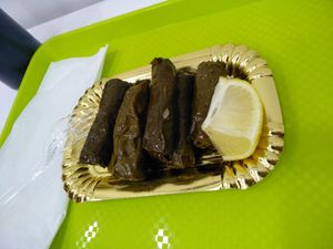 Very good sarmale at Mr. CigKofte in Bucharest