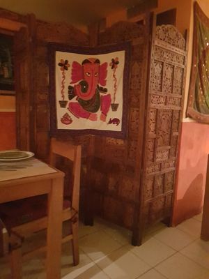 Dining area at Masala in Panama City