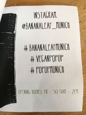 BananaLeaf (Sommer 2018 Wknds @ Nudo) at Bananaleaf - Pop up in Munich