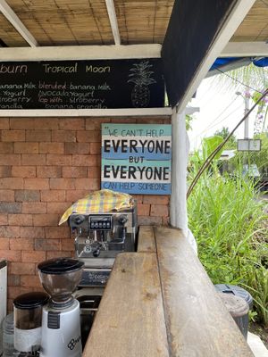   at Tropical Juice Corner in Lembongan