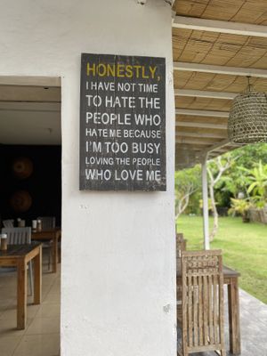   at Tropical Juice Corner in Lembongan