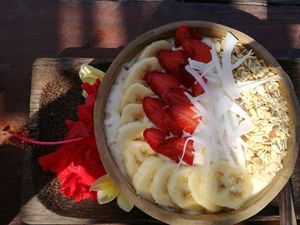 bowl at Tropical Juice Corner in Lembongan
