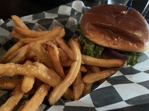 Impossible burger at Iron Horse Tavern in Morgantown