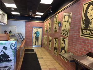 Interior at Vegan GreenGO in Santa Barbara