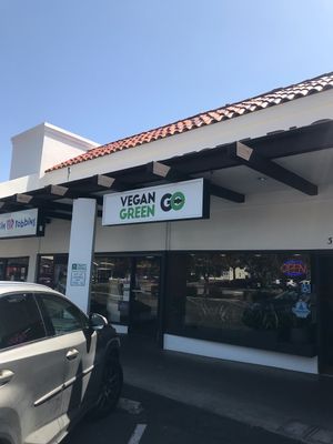 👍🏽 at Vegan GreenGO in Santa Barbara