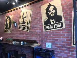 Nice interior at Vegan GreenGO in Santa Barbara