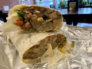 Burrito  at Vegan GreenGO in Santa Barbara