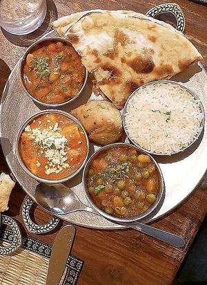 Indian food at Mayura in Barcelona