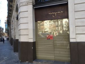 Exterior. Closed until 20 Feb 19 at Mayura in Barcelona