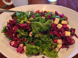 Kale Salad at Jeremy's Farm to Table in Chehalis