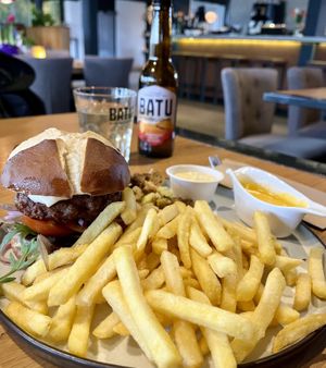 Beyond burger   at Vlint 21 in Borger