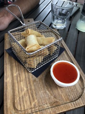 Mini loempia’s at Vlint 21 in Borger