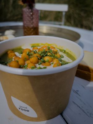 Erbsensuppe at Sylter Suppen in List