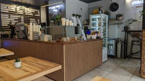 Inside the bakery at Alternatywnie in Szczecin