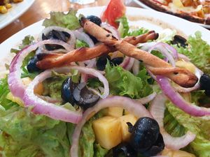 Salad at Make It Pizza and Salad in Koh Phangan