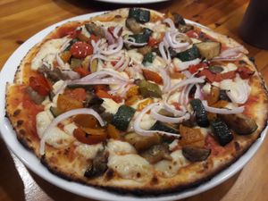 Veggie at Make It Pizza and Salad in Koh Phangan