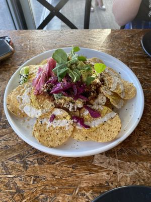 Nachos at Greenhouse Canteen & Bar in South Brisbane