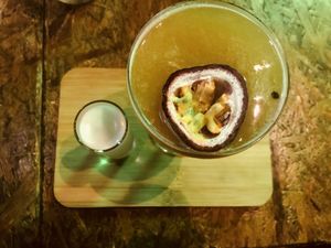 Passion fruit cocktail   at Greenhouse Canteen & Bar in South Brisbane