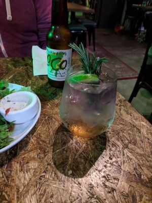 Ink Gin at Greenhouse Canteen & Bar in South Brisbane