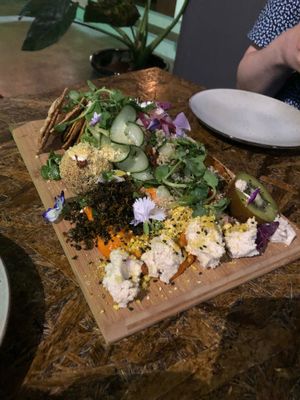 Amazing grazing plate at Greenhouse Canteen & Bar in South Brisbane
