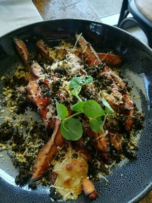 Loaded fries at Greenhouse Canteen & Bar in South Brisbane