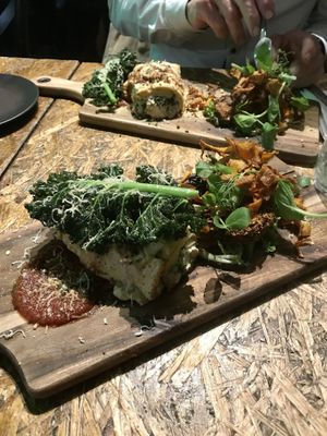 The size of dishes are huge at Greenhouse Canteen & Bar in South Brisbane