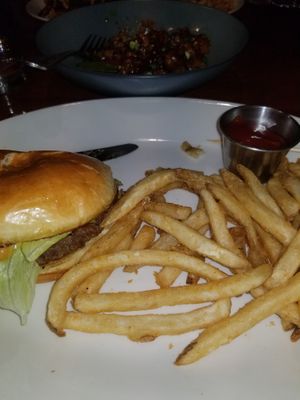 The best vegan burger  at Houlihan's in Schererville