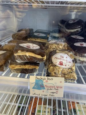 Vegan option at A and B Naturals in Bar Harbor