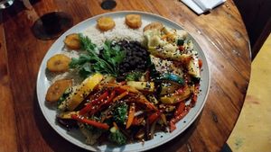 Fusion (it was way bigger than it looks in the photo)  at Cumana Bistro Food in Salento