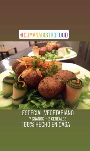 Especial vegetariano. at Cumana Bistro Food in Salento