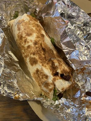 Burrito with jackfruit at Zocalo in Copenhagen