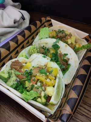 Soft tacos with pulled jackfruit at Zocalo in Copenhagen