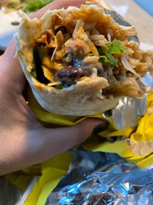 Burrito Pulled Jackfruit at Zocalo in Copenhagen