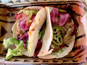 Jackfruit tacos at Zocalo in Copenhagen