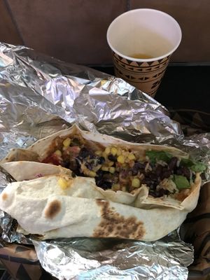 Veracruz Burrito (Pulled Jackfruit) at Zocalo in Copenhagen