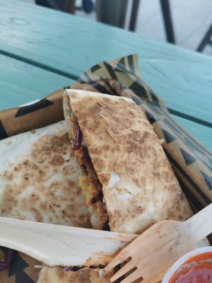 Smoke quesadila at Zocalo in Copenhagen