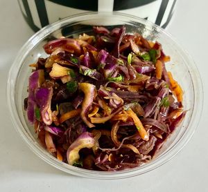 Spicy red cabbage  at Organic Foods and Cafe - SZR  in Dubai