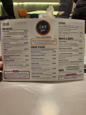  at Cafe Sobar in Nottingham