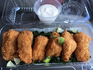 Vegan Tofu Tempura at Kittiwat Thai Kitchen in Frederick