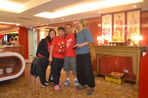 lobby at LianChi Ge in Taipei